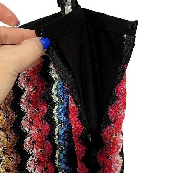 Trina Turk Penelope Wide Leg Pants Boho Beach Summer Vacation Multicolor Crochet - Picture 5 of 14